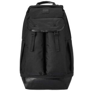 Steve Madden Black Casual Water Resistant Polyester Backpack (MM-066) 22"x18"